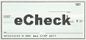 electronic check